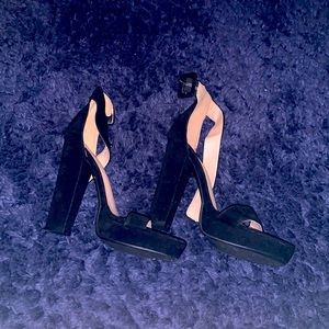 Black heels